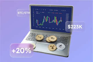 AI automated trading system technology visualization on testdevspd7